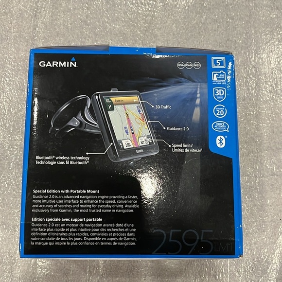 Garmin Nuvi 2595 LMT 5” GPS Navigation System - Picture 4 of 5